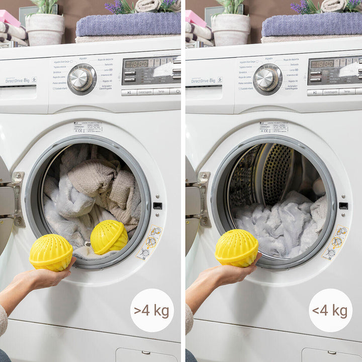 Bolas para Lavar la Ropa sin Detergente Delieco InnovaGoods Pack de 2 uds 34